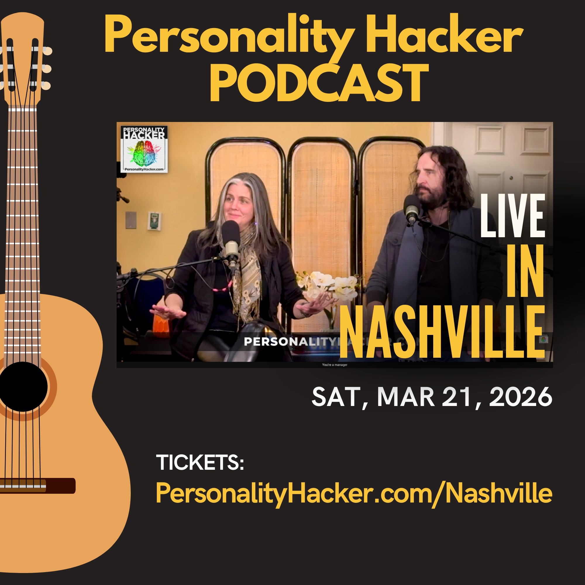 Personality Hacker Live Podcast Recording