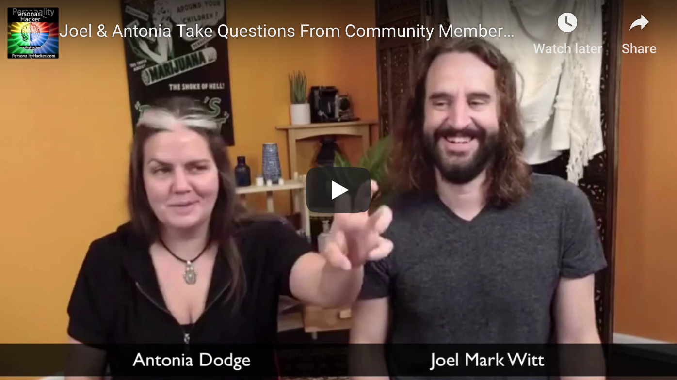 [VIDEO] Joel & Antonia Take Questions From Community Members (live show test)
