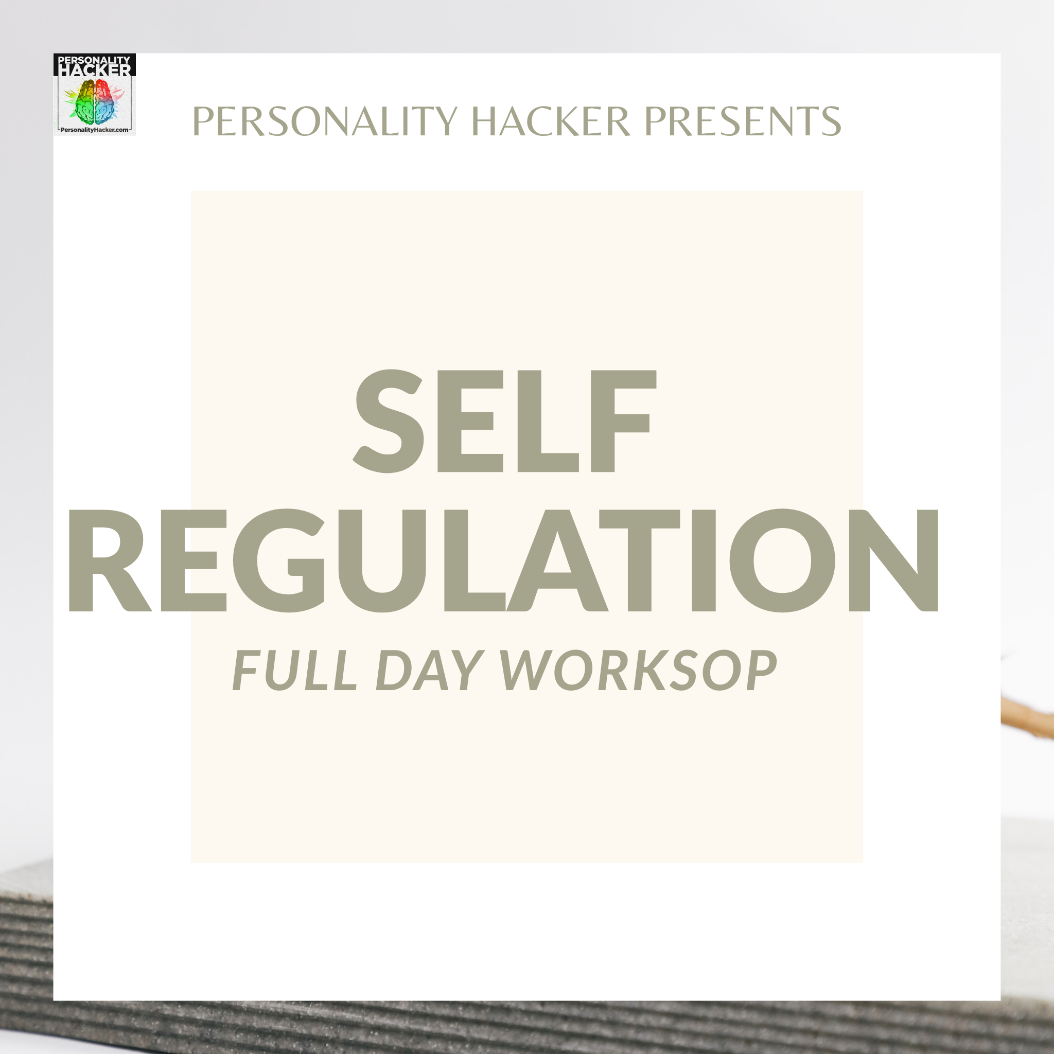 Self-Regulation Full Day Workshop