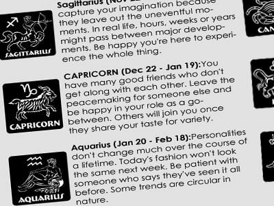 Horoscope Personality Traits Are Personality Types Like Daily