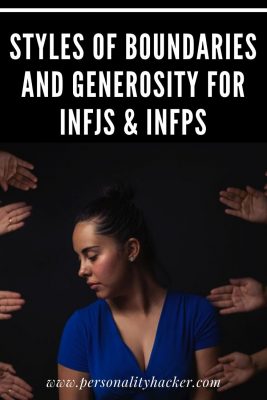 A lot of angst tends to come up between the sometimes-conflicting styles of feeling for INFJs and INFPs. This article explains why that is and how we can bridge the gap. #INFJ #INFP #boundaries